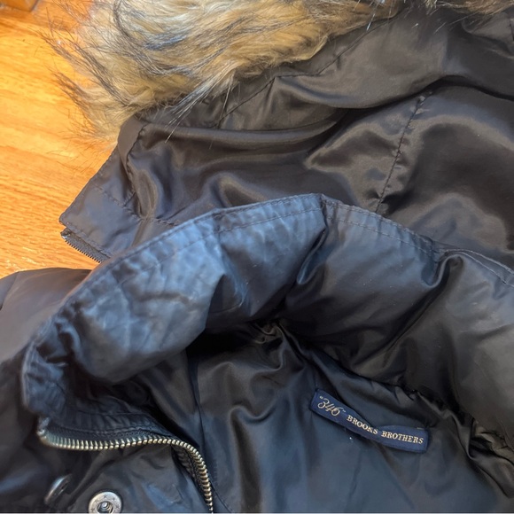 Brooks Brothers Women's Winter Jacket/Coast with Faux Fur Accent - Black - S - Picture 6 of 10